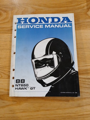 Honda service manual 1988 - honda,