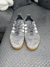 Adidas 350 Men’s Grey/White Suede Trainer Size UK 8 US 8 1/2