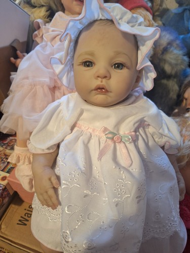 Reborn baby girl doll - reborn, meadow