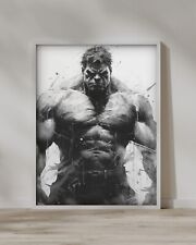 Black & White Marvel Avengers DC Classic Wall Art Poster Print Picture Gift