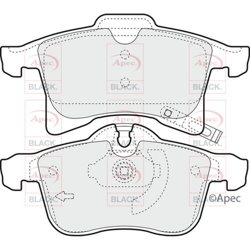 Brake pads set for vauxhall - brake,