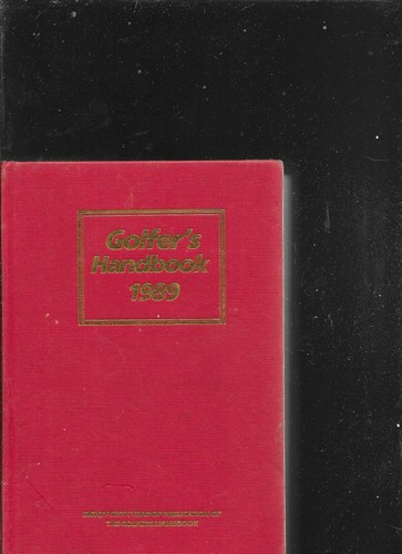The golfer handbook 1989 - the,