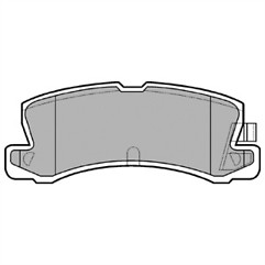 Delphi lp611 brake - delphi, pad