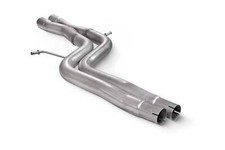 Scorpion Original Centre Exhaust Silencer Delete with x-Pipe for Audi S5 8T Coup