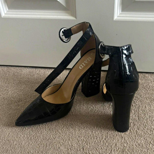 Raid women black - black, patent