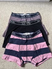 Jack Wills Multipack Boxers Size XS
