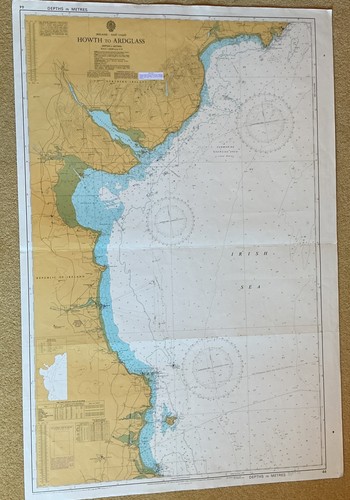 Sea chart howth to - chart,