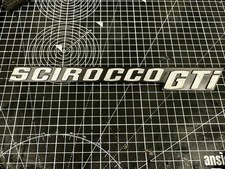 VW MK1 Scirocco GTi Rear Badge/Emblem Rare