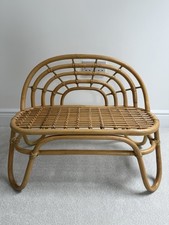 OYOY Rainbow Mini Bench Rattan - Nursery/Playroom