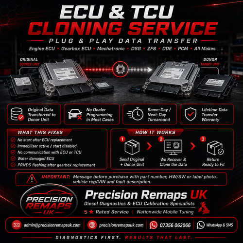 Ecu tcu cloning service - service, |