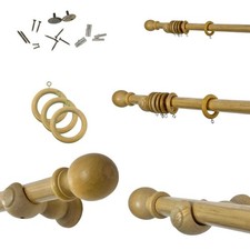 28mm Natural Wooden Curtain