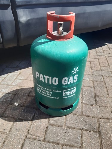 Old used empty - used, gas