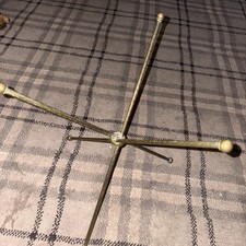 antique brass tripod  folding