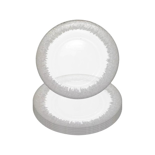 Glass charger plates - plates, 13"