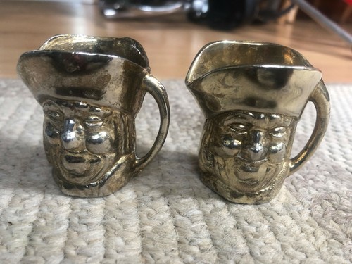 Vintage brass toby - jugs,
