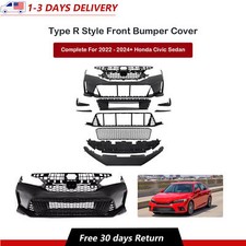 Type R Style Front Bumper