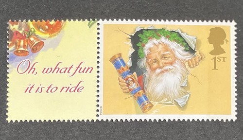 2002 mnh father christmas - gb,