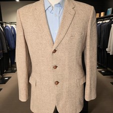 Vtg Harris Tweed 40r Slim Fit