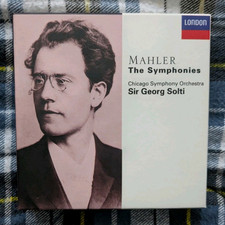 MAHLER: The Symphonies - Sir Georg Solti - Decca 10CD Box Set  Mint Condition 