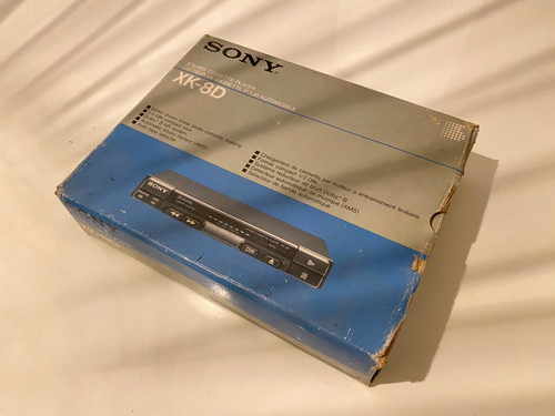 Mint vintage rare sony 8d - mint, xk-8d