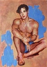 Erotic Art Original Oil