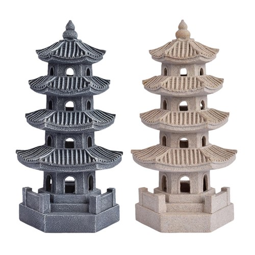 Solar pagoda lantern garden - lantern,