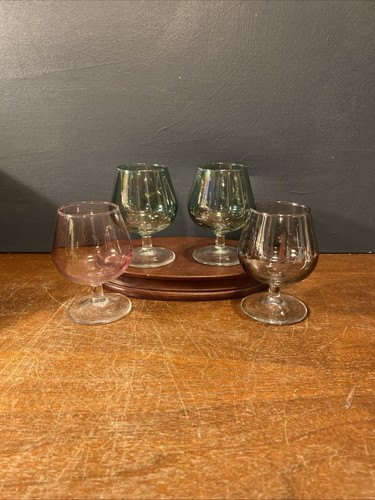Vintage mini brandy snifters - mini,