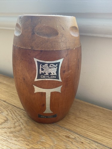 Vintage ceylon tea wooden - ceylon,