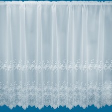 "Penny" Embroidered Voile Net