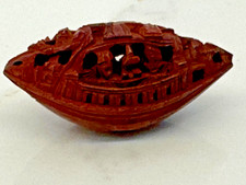 Antique Hand Carved Dark