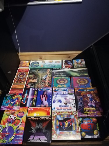 Rave flyer lot bundle - lot, inc