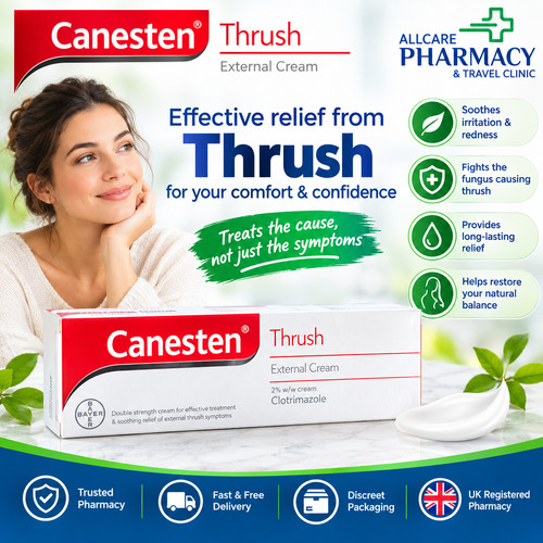 Canesten thrush cream - canesten,