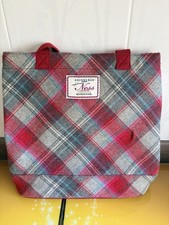 Ness Pink Tartan Tote Bag