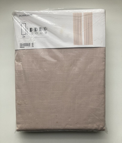 Ikea silverlonn pink curtains - ikea,