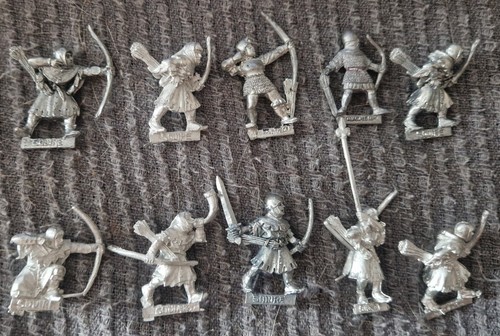 Bretonnian retainers archers - bretonnian,