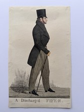 1821 Antique Etching; A