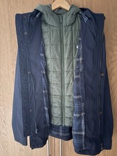 Jack Wills Men's Navy Jacket - Size Large