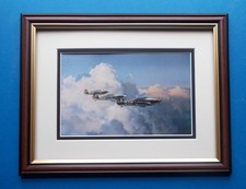 14"X11" AIRCRAFT PRINT FRAMED