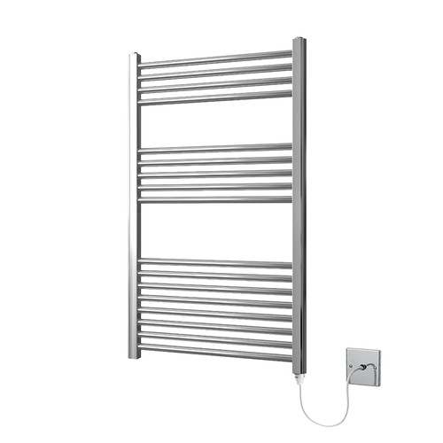 Chrome electric heated towel - electric,