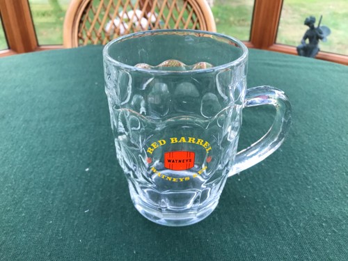 Watneys red barrel - pint, glass
