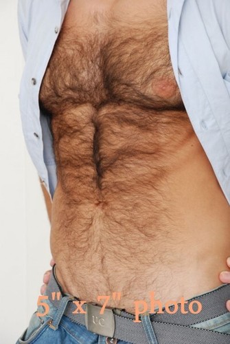 Open shirt perfectly hairy - open,