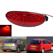 Red Lens Rear Bumper LED Tail