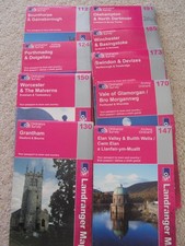 OS Ordnance Survey Landranger