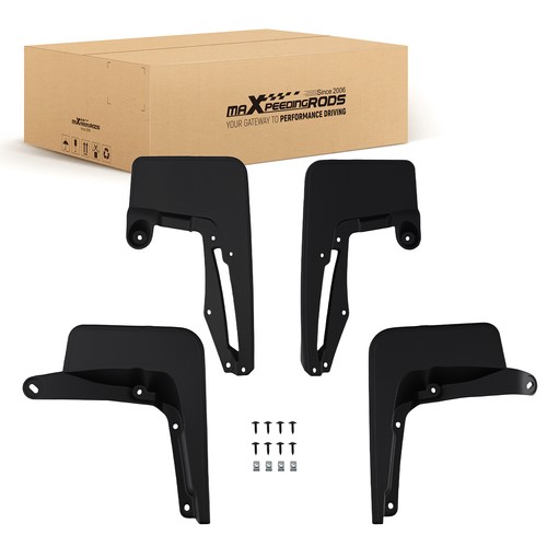 Black mud flaps set front - mud,