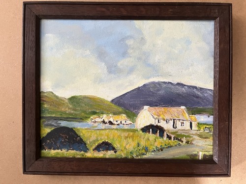 Irish school painting - -, oil