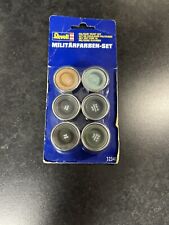 REVELL Colour Set 6x14ml Enamel Paints - Military Colours New