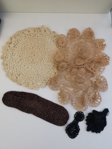 Selection vintage lace and - selection, of