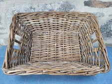 Wicker Storage Basket Tray