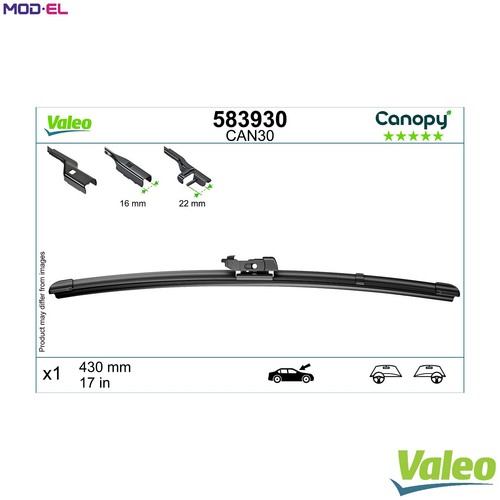 Wiper blade 583930 for seat - for, vw