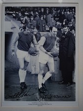 Signed Geoff Hurst & Jimmy